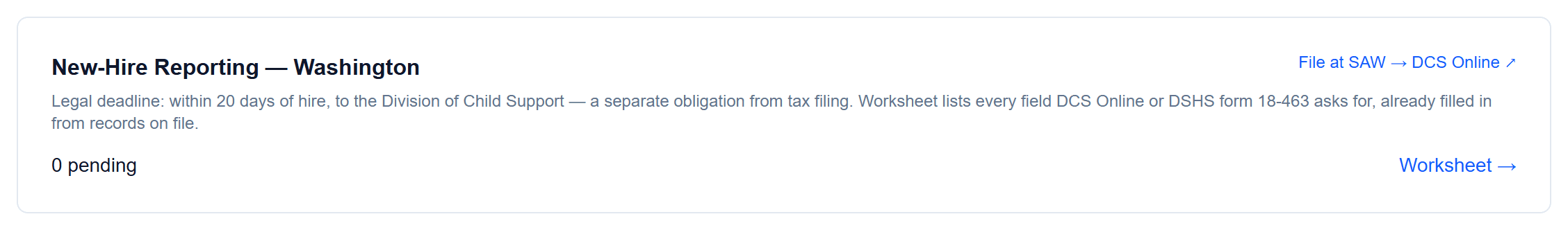 New-hire state reporting: Every state's deadline