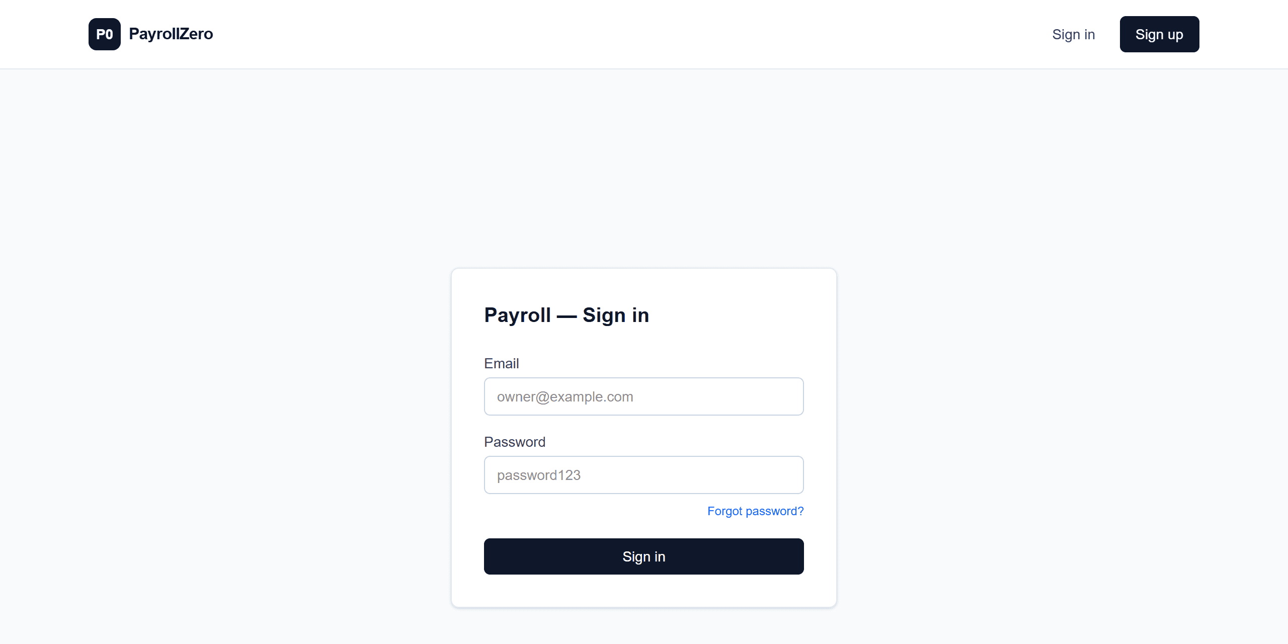Two-factor authentication: Sign in with your password